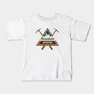 Mountain Expedition Adventure Kids T-Shirt